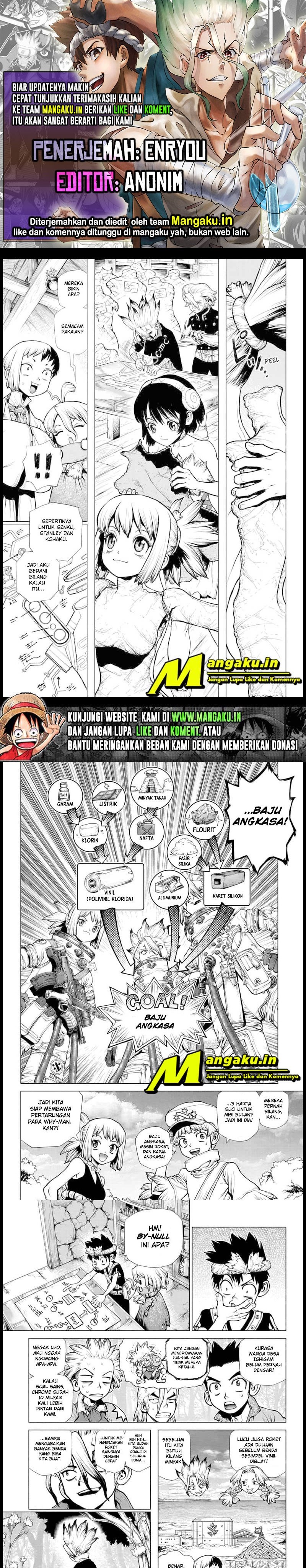Dr Stone Chapter 222
