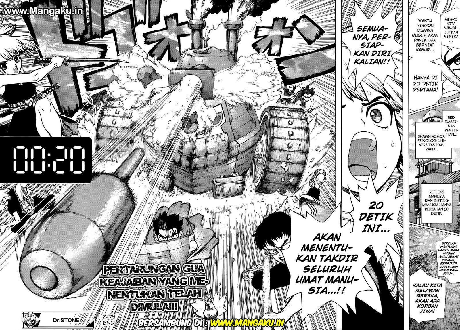 Dr Stone Chapter 74