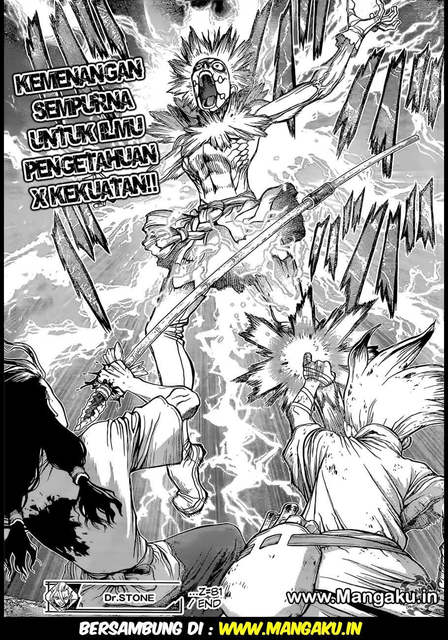 Dr Stone Chapter 81
