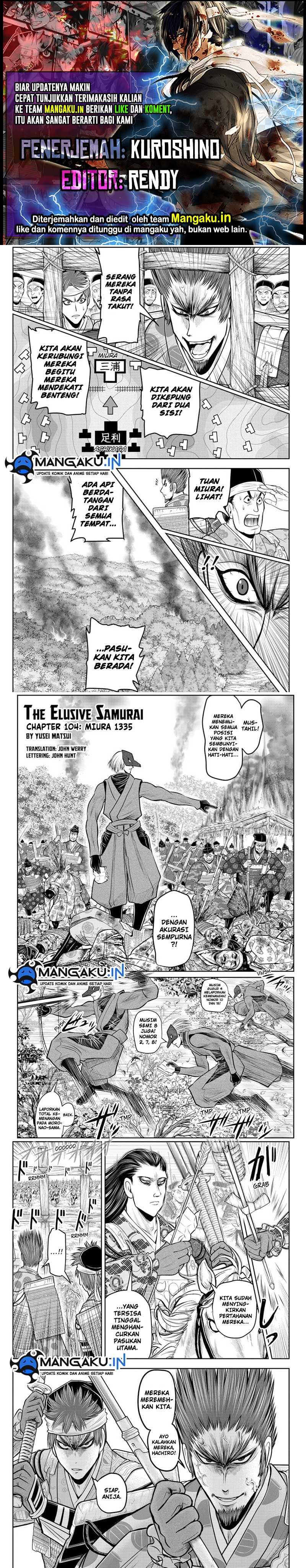 The Elusive Samurai Chapter 104