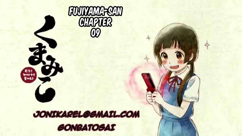 Fujiyama-san wa Shishunki Chapter 09
