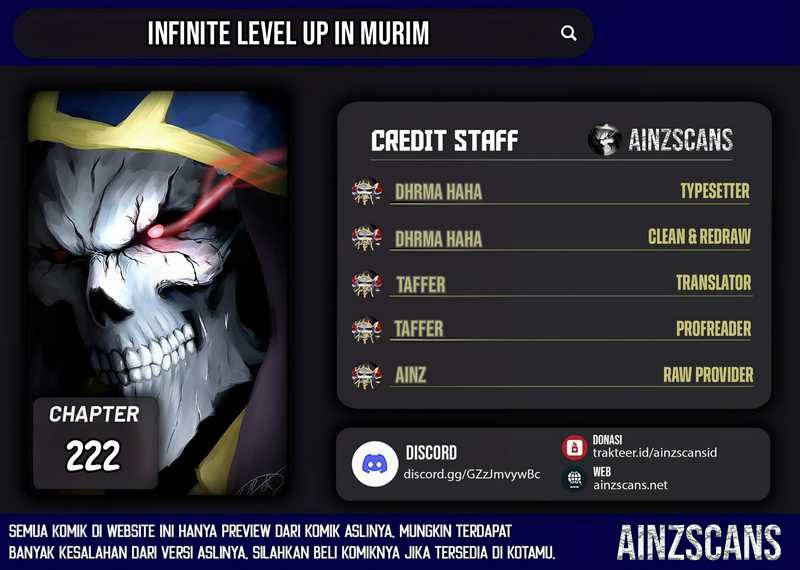 Infinite Level Up in Murim Chapter 222
