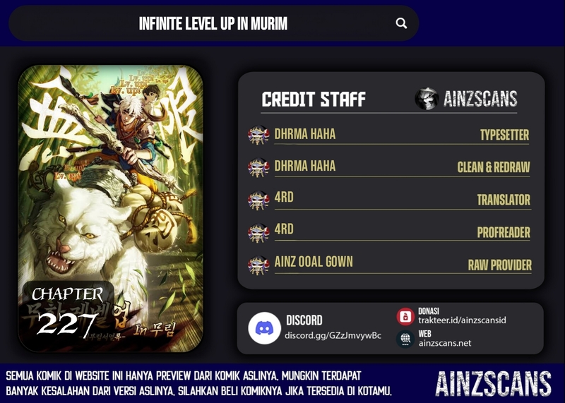 Infinite Level Up in Murim Chapter 227