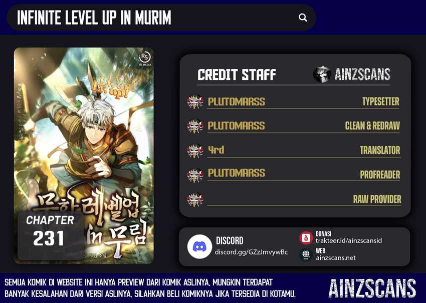 Infinite Level Up in Murim Chapter 231