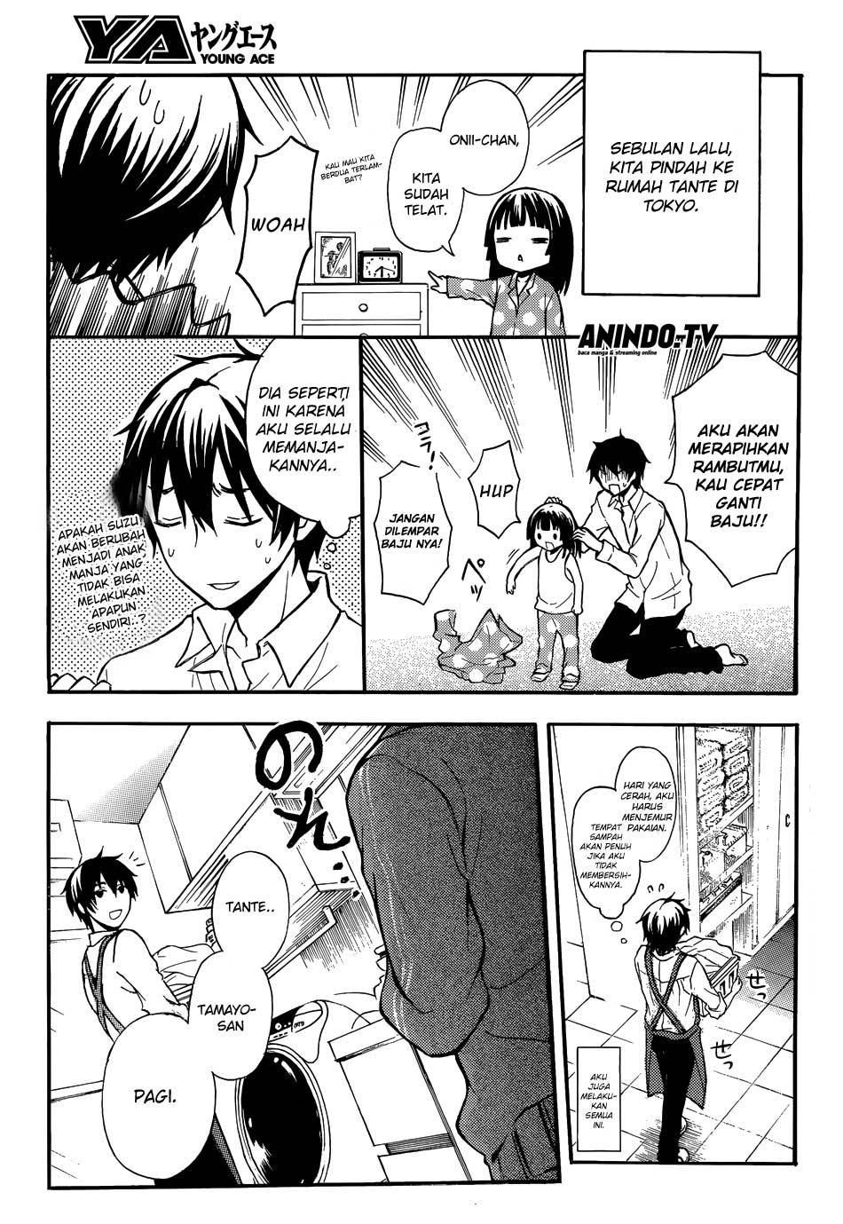 Watari-kun no xx ga Houkai Sunzen Chapter 01