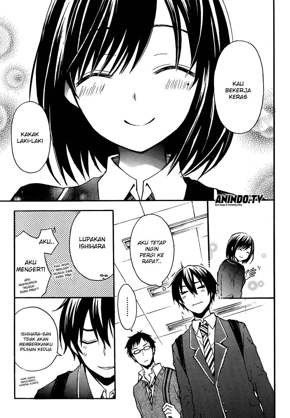 Watari-kun no xx ga Houkai Sunzen Chapter 01