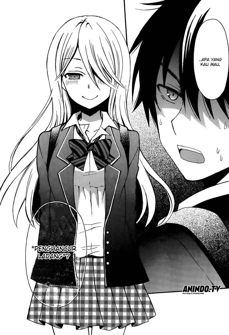 Watari-kun no xx ga Houkai Sunzen Chapter 01