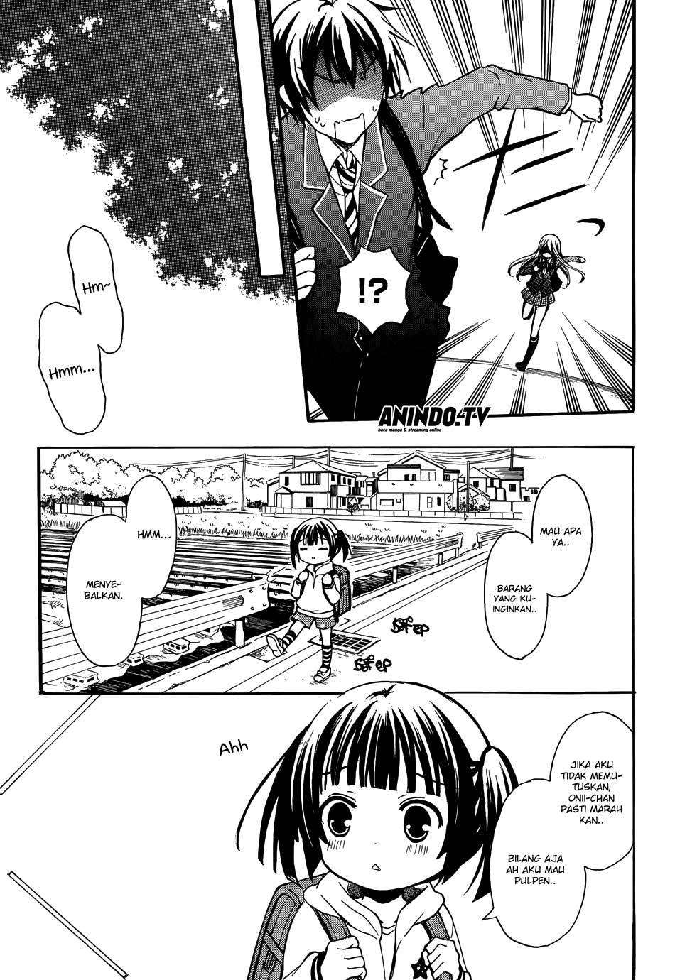 Watari-kun no xx ga Houkai Sunzen Chapter 01