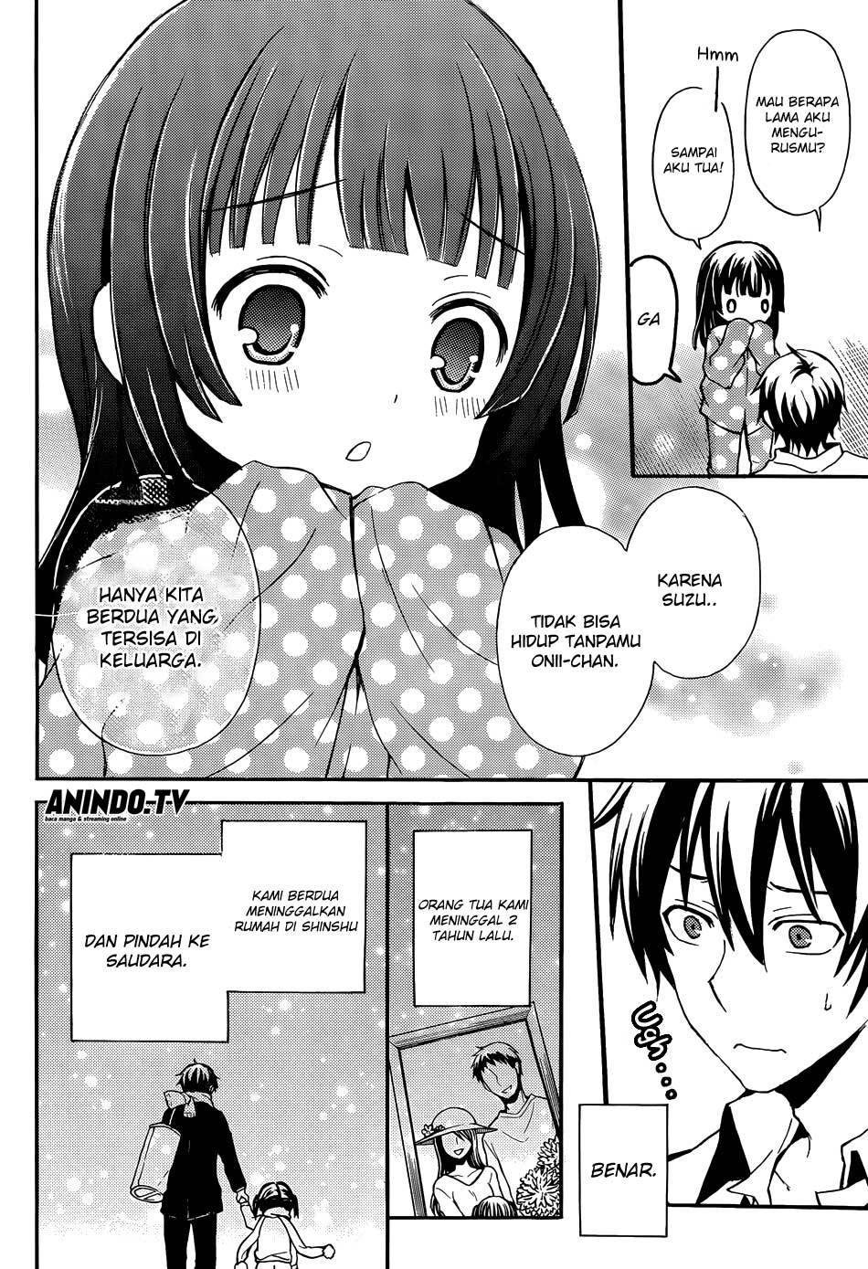 Watari-kun no xx ga Houkai Sunzen Chapter 01