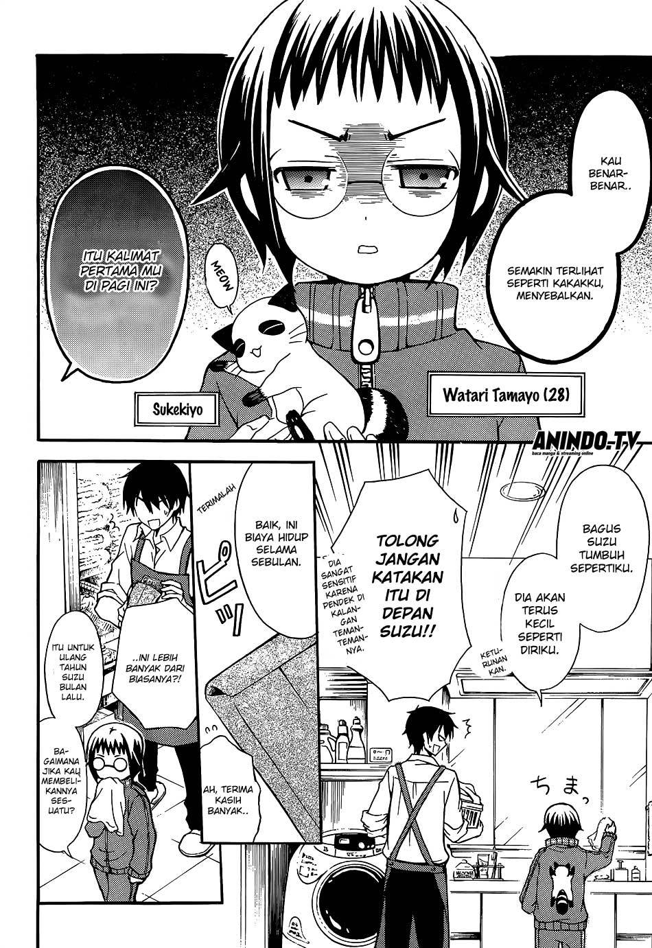 Watari-kun no xx ga Houkai Sunzen Chapter 01