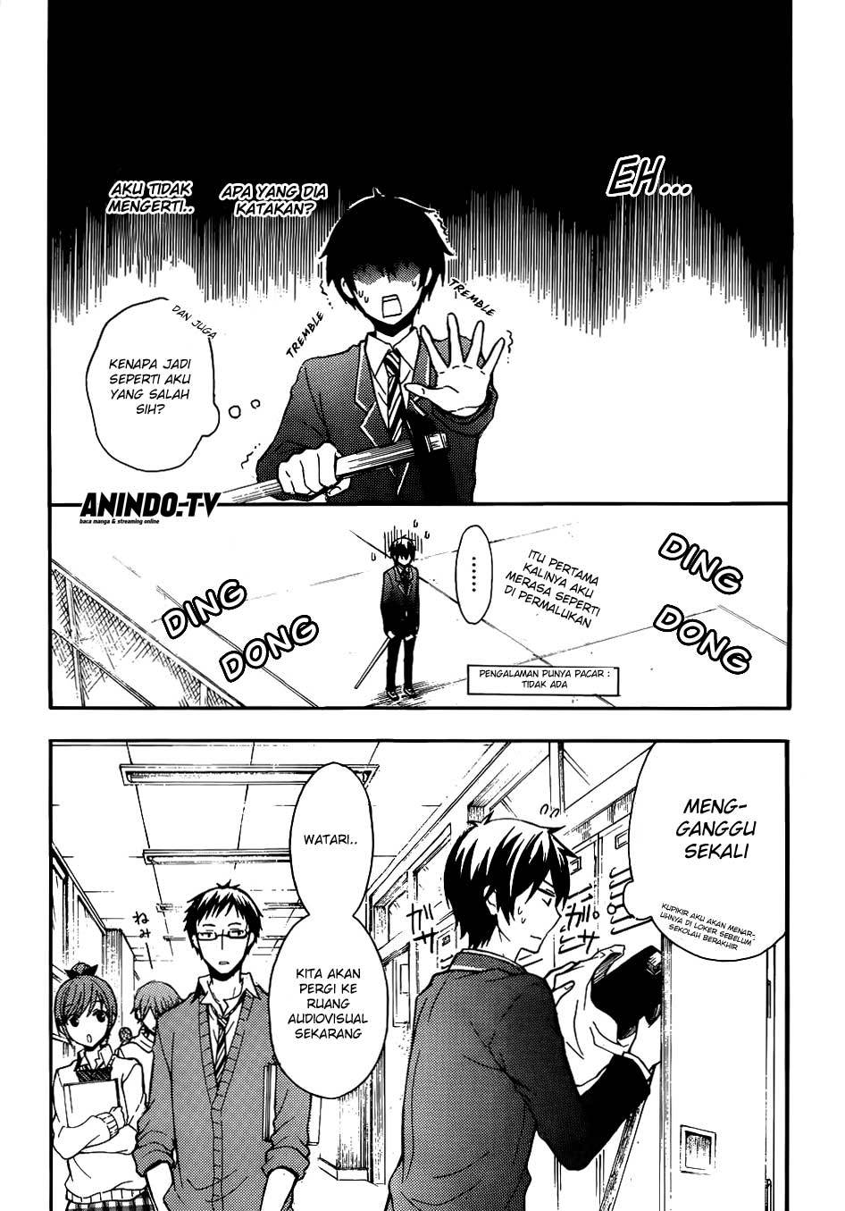 Watari-kun no xx ga Houkai Sunzen Chapter 02