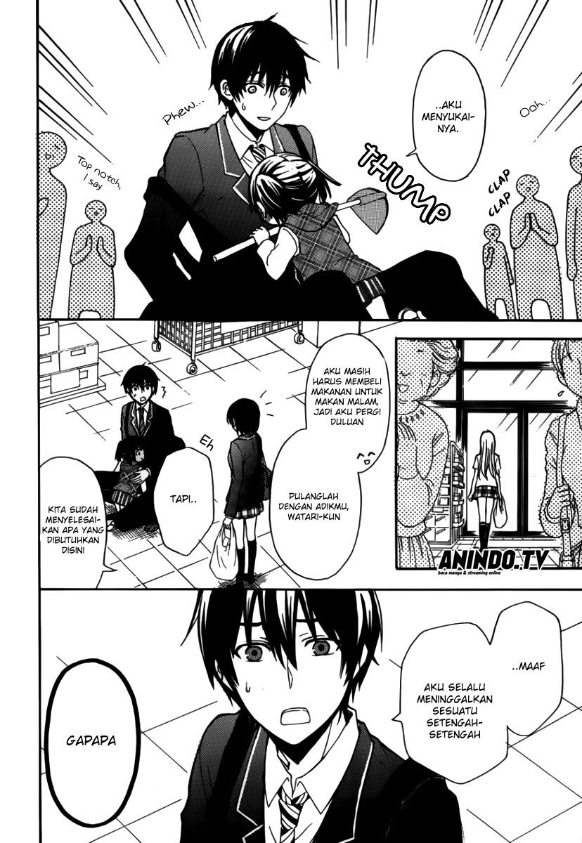 Watari-kun no xx ga Houkai Sunzen Chapter 03