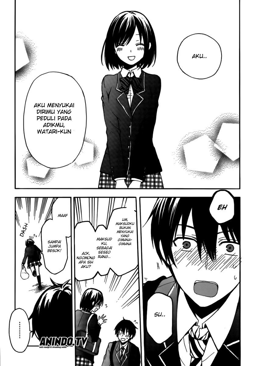 Watari-kun no xx ga Houkai Sunzen Chapter 03