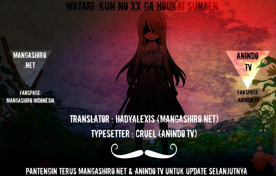 Watari-kun no xx ga Houkai Sunzen Chapter 04
