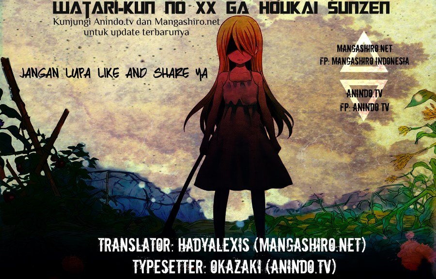 Watari-kun no xx ga Houkai Sunzen Chapter 05