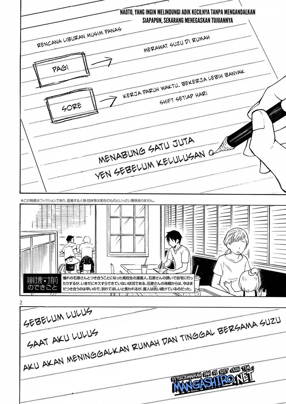 Watari-kun no xx ga Houkai Sunzen Chapter 37