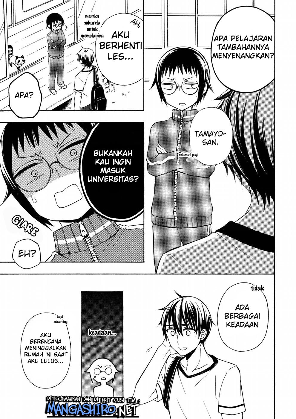Watari-kun no xx ga Houkai Sunzen Chapter 37
