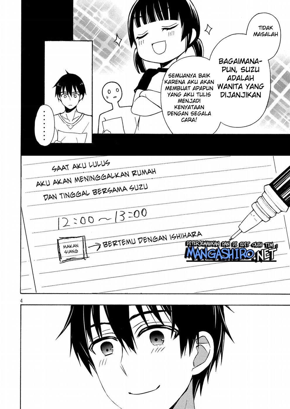 Watari-kun no xx ga Houkai Sunzen Chapter 37