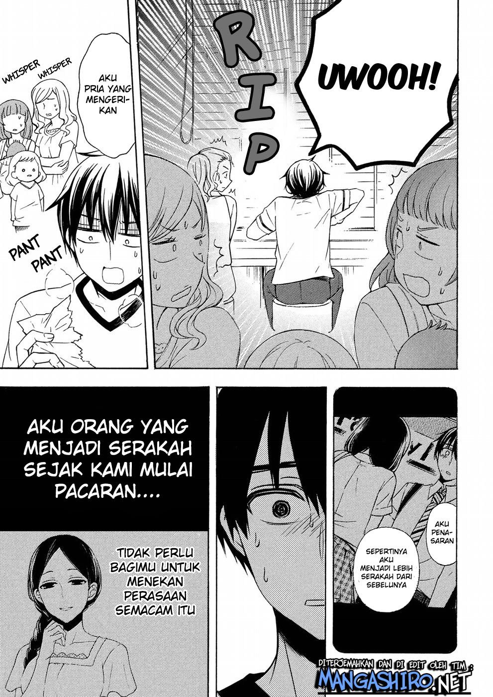 Watari-kun no xx ga Houkai Sunzen Chapter 37