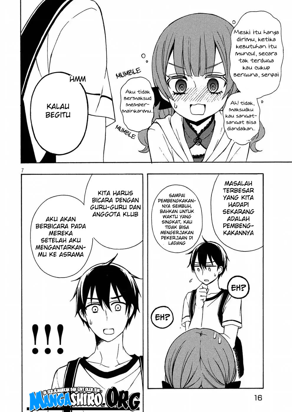 Watari-kun no xx ga Houkai Sunzen Chapter 38