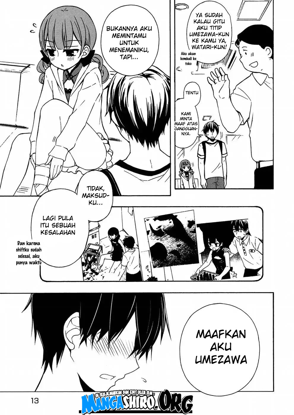 Watari-kun no xx ga Houkai Sunzen Chapter 38