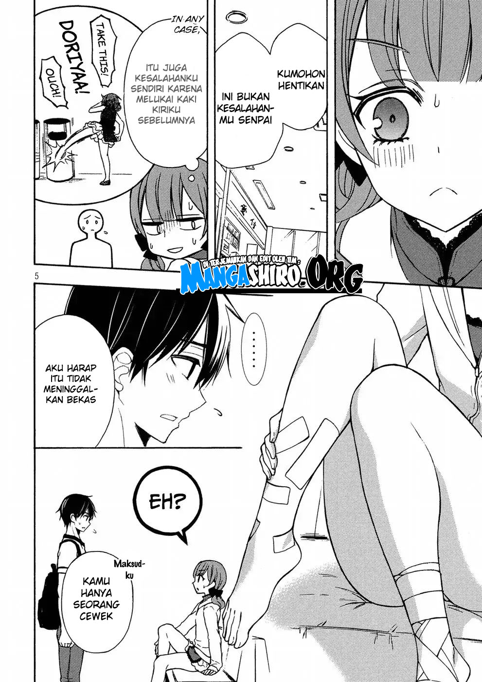 Watari-kun no xx ga Houkai Sunzen Chapter 38