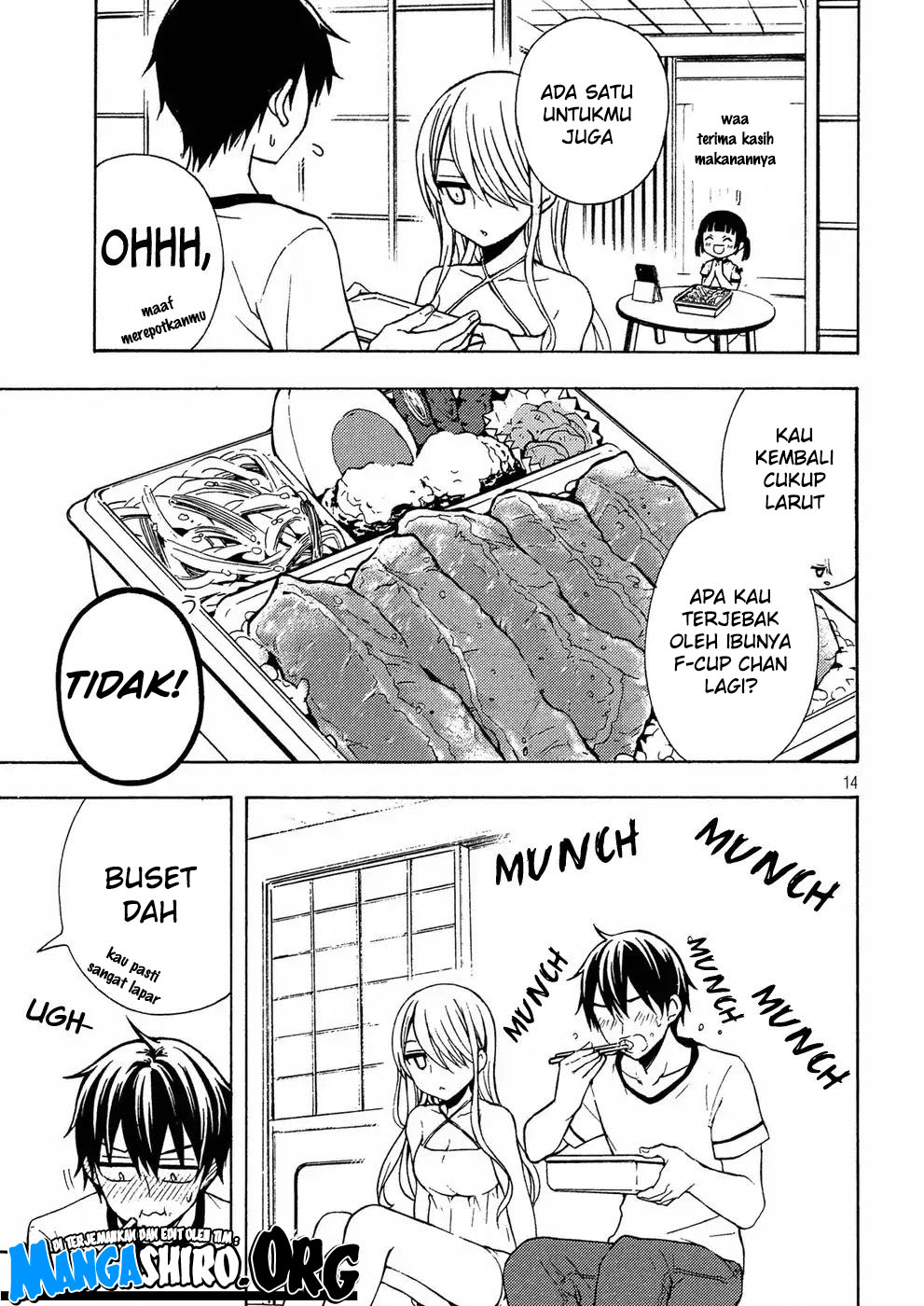 Watari-kun no xx ga Houkai Sunzen Chapter 38