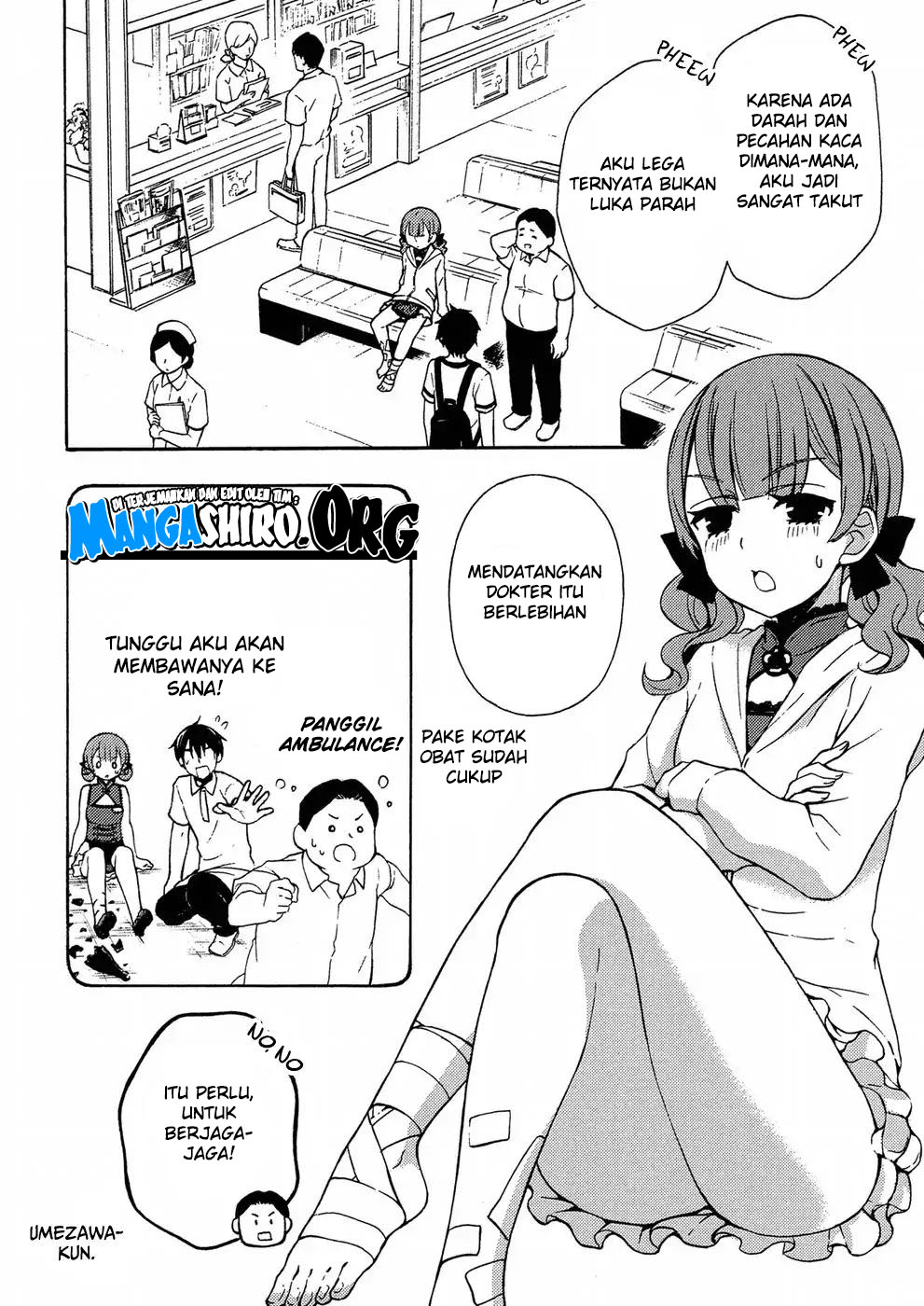 Watari-kun no xx ga Houkai Sunzen Chapter 38