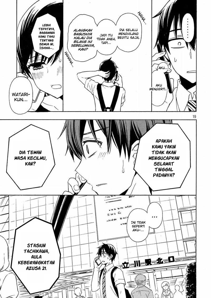 Watari-kun no xx ga Houkai Sunzen Chapter 41