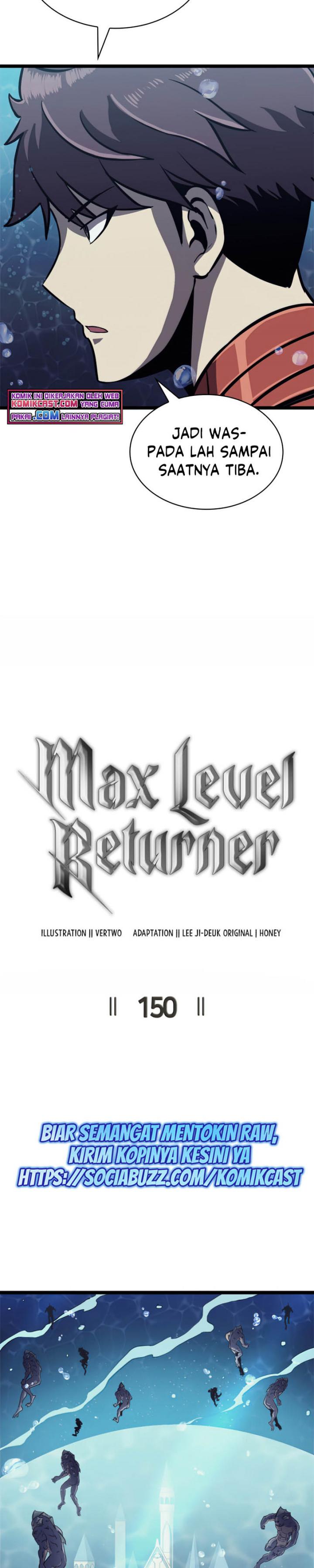 Highest Level Returnee (Max Level Returner) Chapter 150