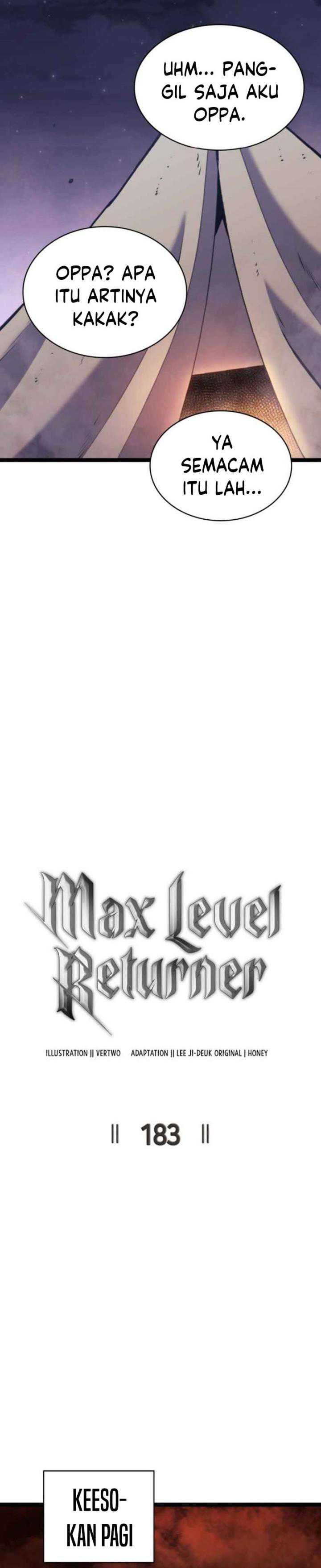 Highest Level Returnee (Max Level Returner) Chapter 183