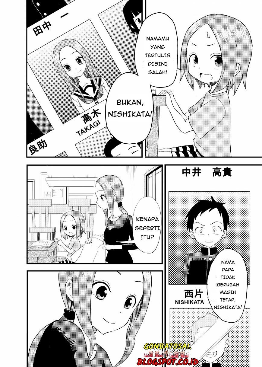 Karakai Jouzu no (Moto) Takagi-san Chapter 01