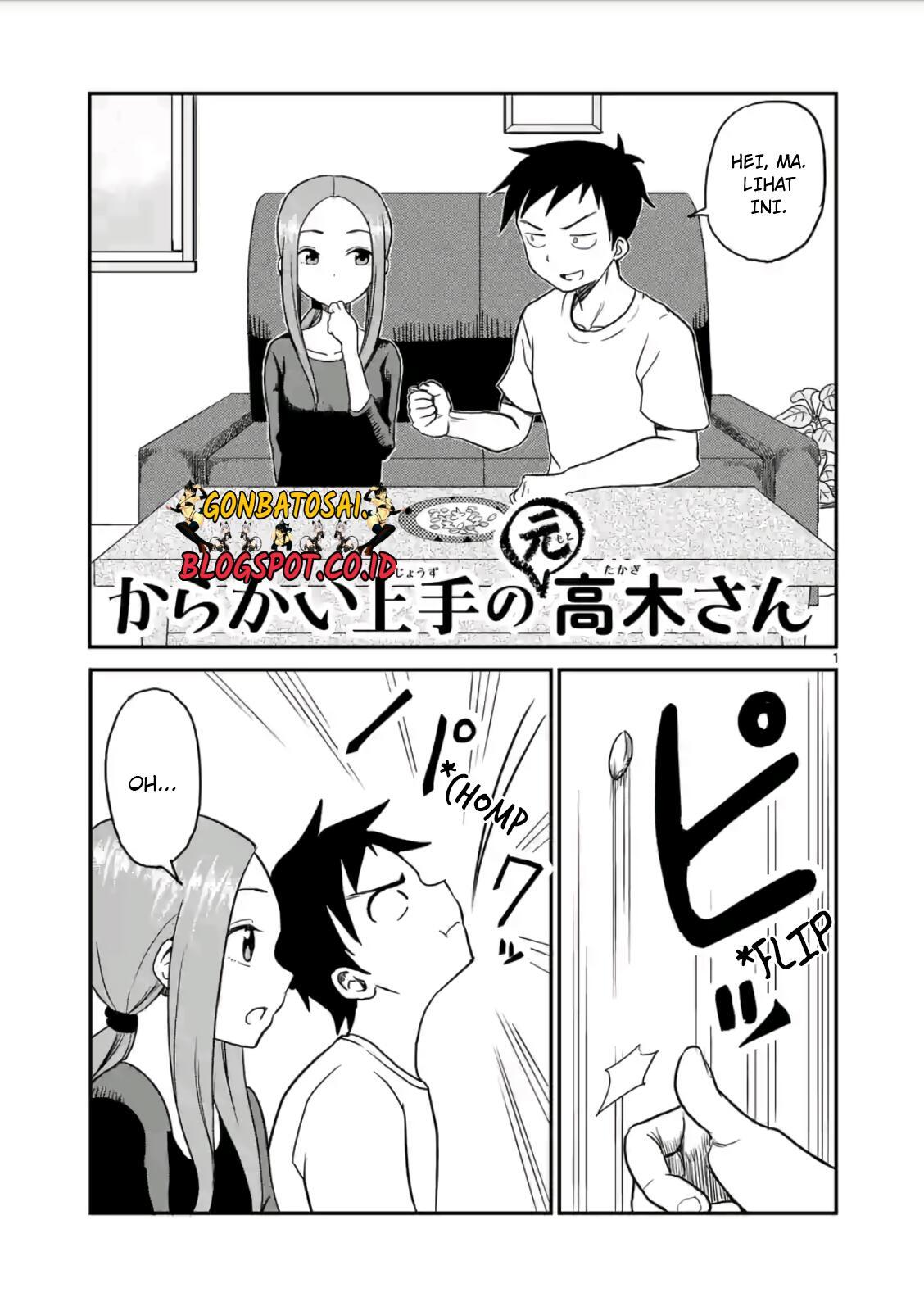 Karakai Jouzu no (Moto) Takagi-san Chapter 13