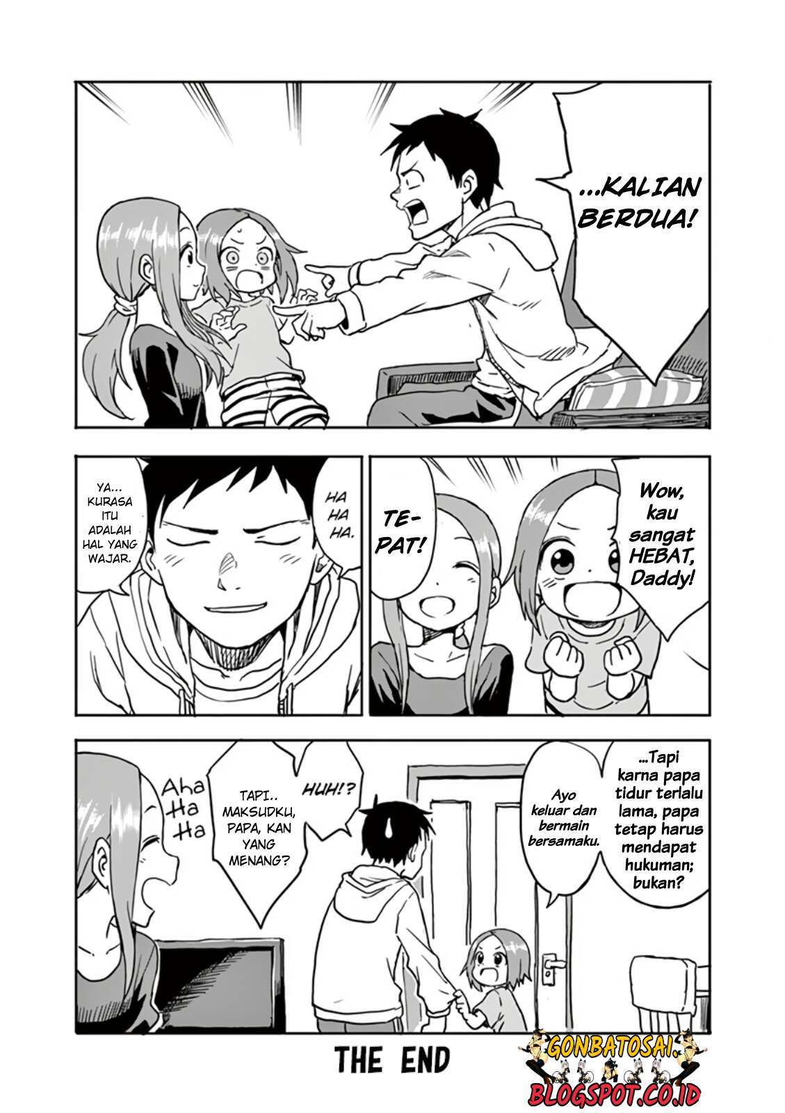 Karakai Jouzu no (Moto) Takagi-san Chapter 15.5