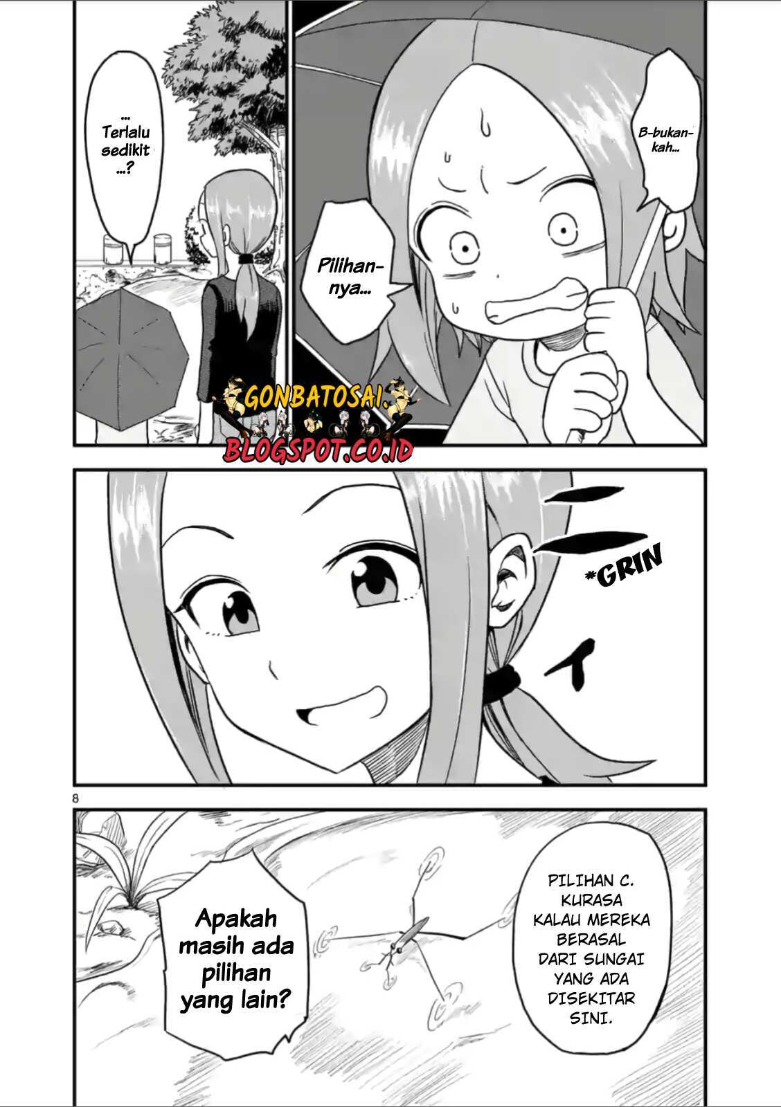 Karakai Jouzu no (Moto) Takagi-san Chapter 20