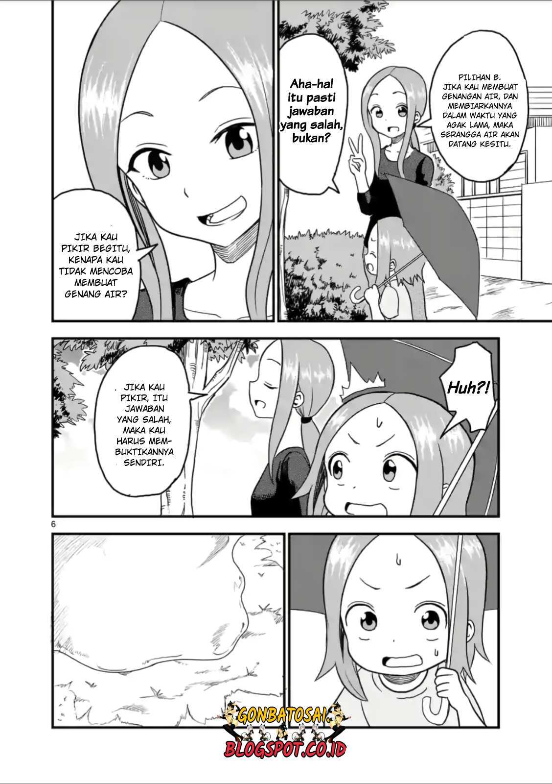 Karakai Jouzu no (Moto) Takagi-san Chapter 20