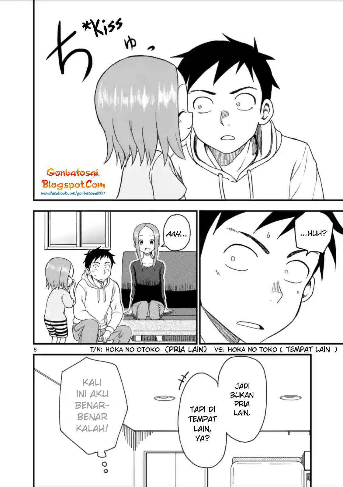 Karakai Jouzu no (Moto) Takagi-san Chapter 38