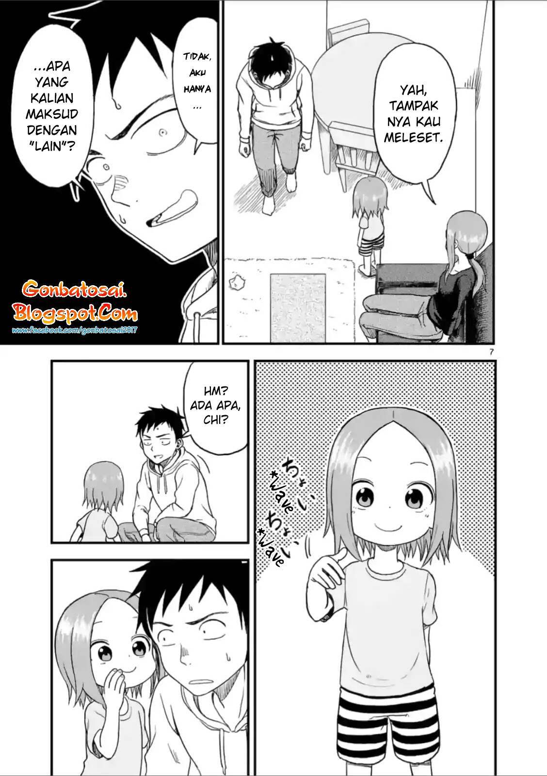 Karakai Jouzu no (Moto) Takagi-san Chapter 38