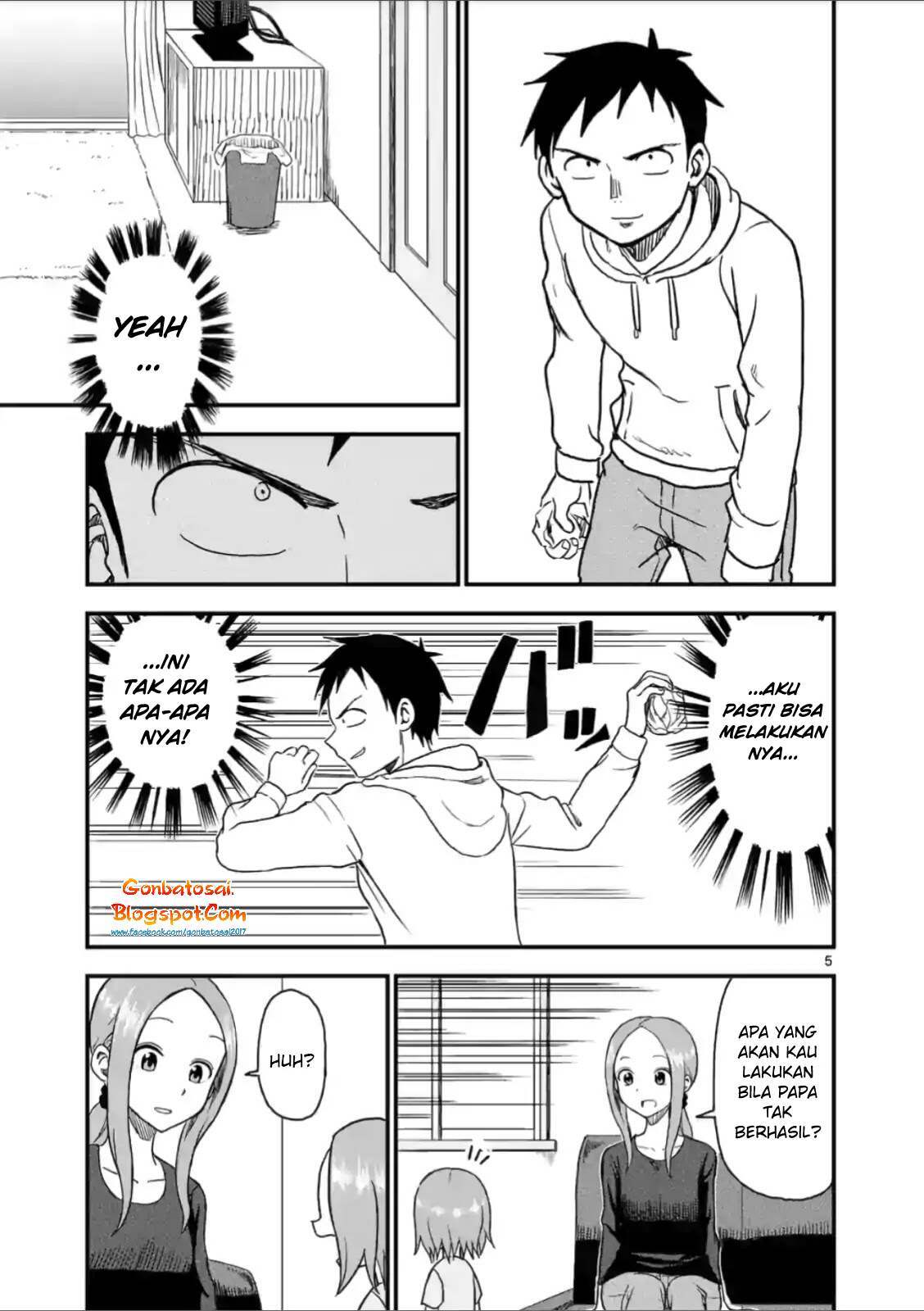 Karakai Jouzu no (Moto) Takagi-san Chapter 38