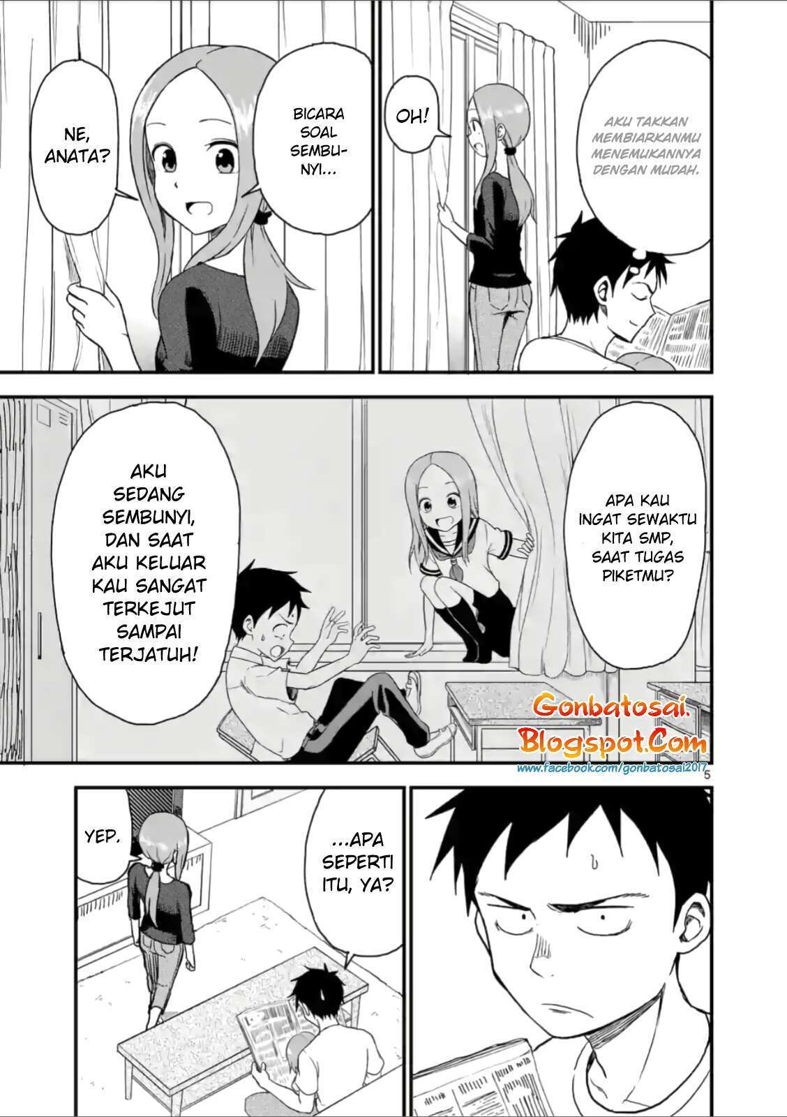 Karakai Jouzu no (Moto) Takagi-san Chapter 41