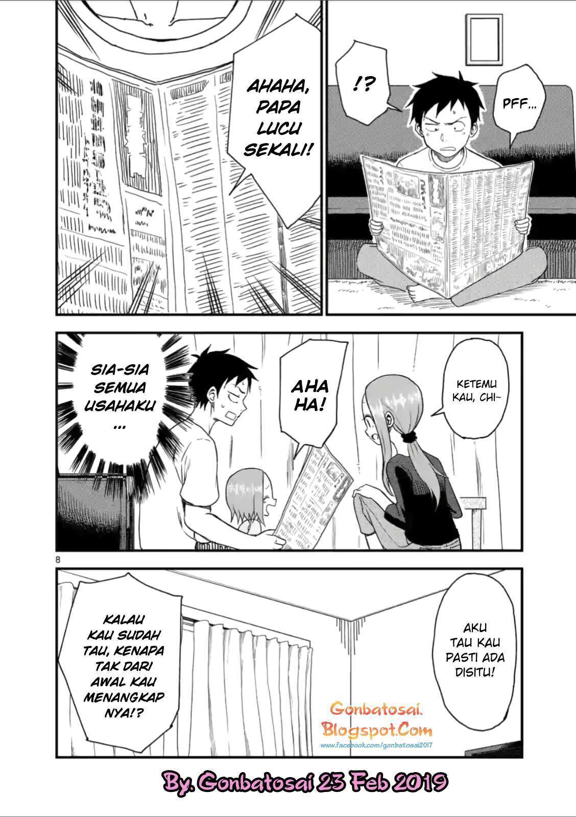 Karakai Jouzu no (Moto) Takagi-san Chapter 41