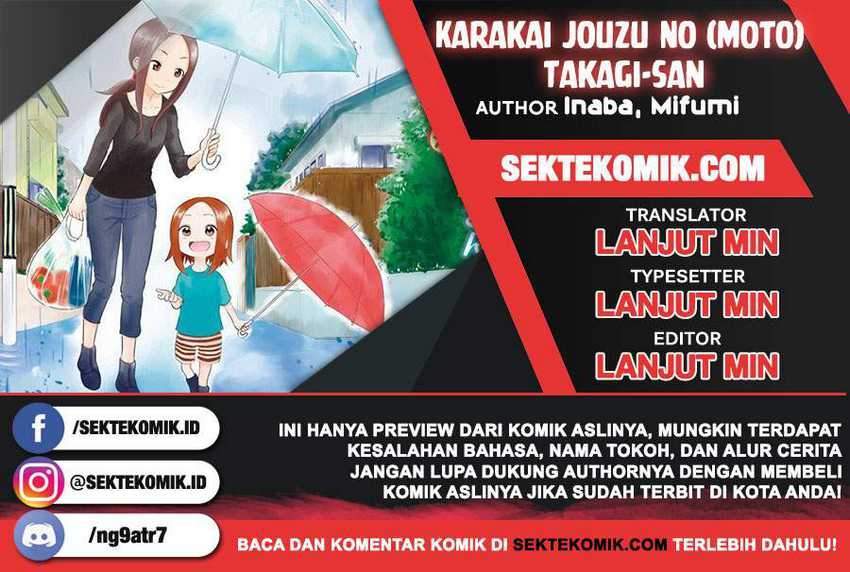 Karakai Jouzu no (Moto) Takagi-san Chapter 90