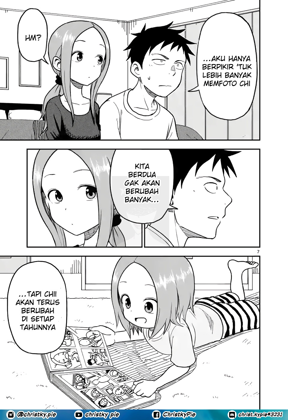 Karakai Jouzu no (Moto) Takagi-san Chapter 92