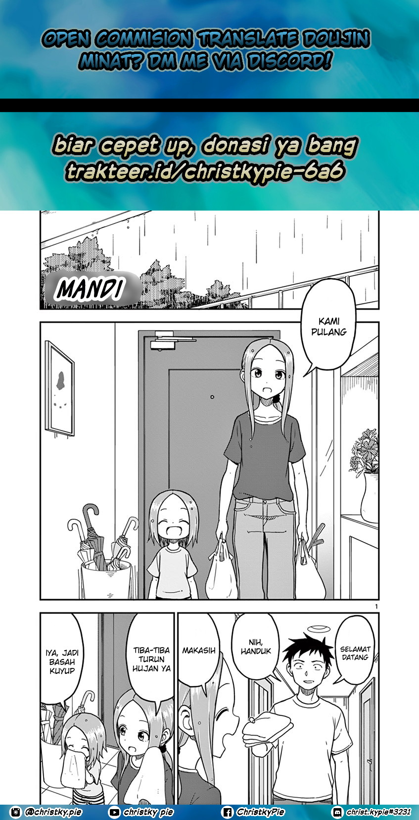 Karakai Jouzu no (Moto) Takagi-san Chapter 94