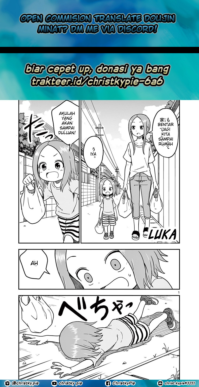 Karakai Jouzu no (Moto) Takagi-san Chapter 97