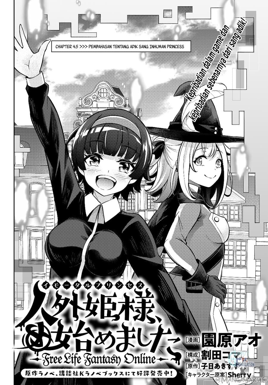 Jingai Hime Sama, Hajimemashita – Free Life Fantasy Chapter 05.5