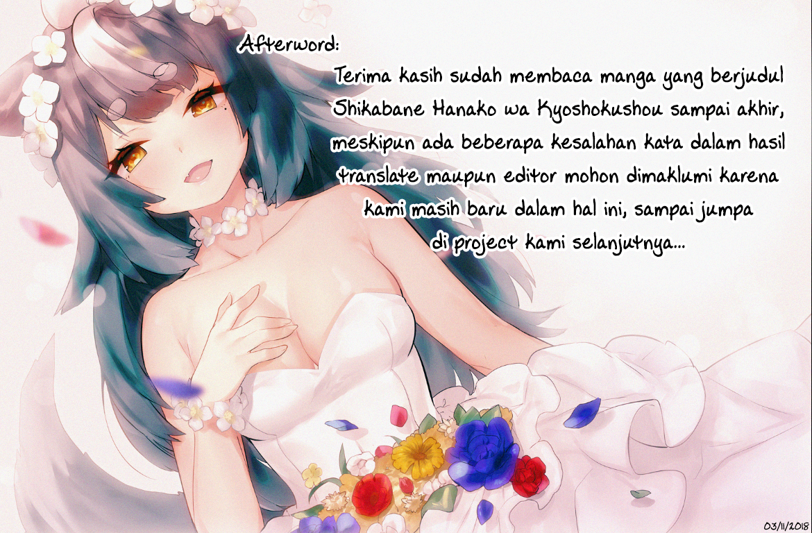 Anorexia – Shikabane Hanako wa Kyoshokushou Chapter 09