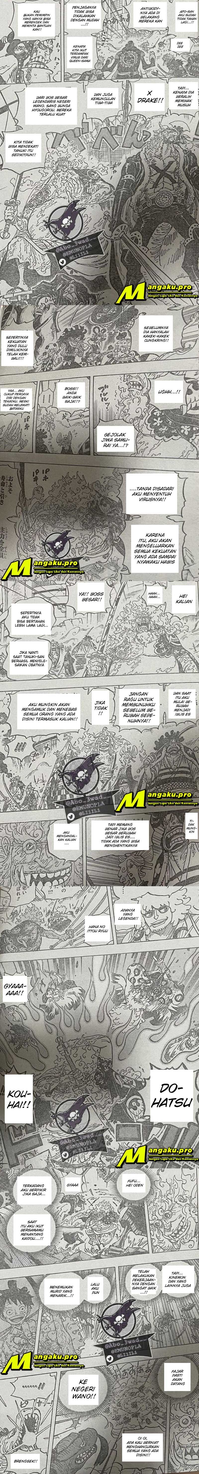 One Piece Chapter 1006 LQ