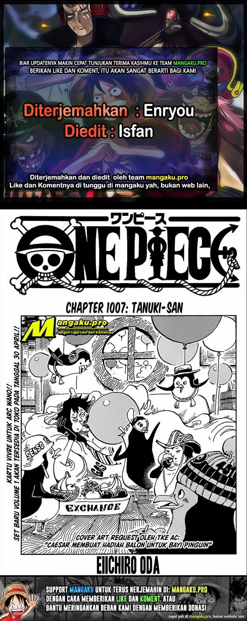 One Piece Chapter 1007