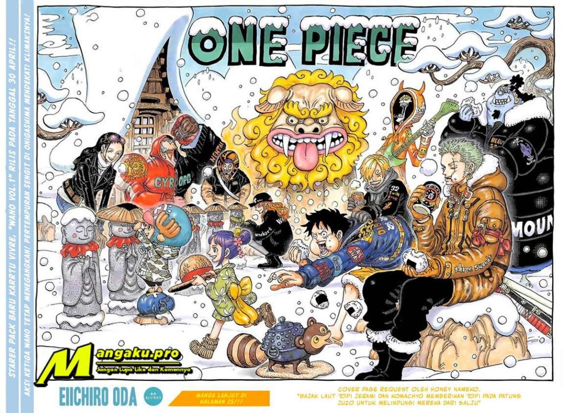 One Piece Chapter 1009 hq